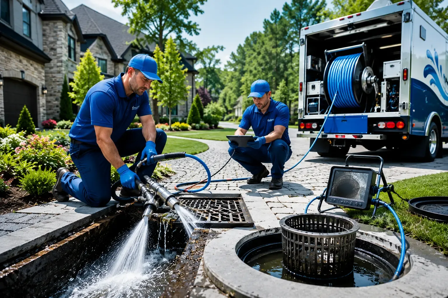 Local outdoor drain cleaning professionals in Cordova, MD